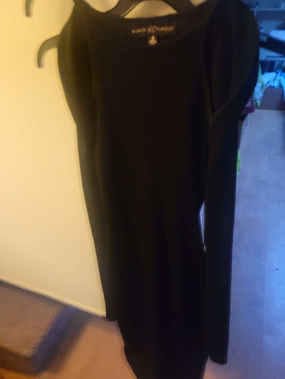 Almost Famous Black Cold Shoulder Dress
